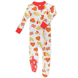 Go to slide 4, Organic Cotton Celebration Pajamas, Junk Food Lover