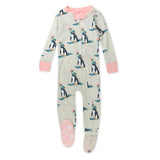 Go to slide 8, Organic Cotton Holiday Pajamas, Penguin Dash