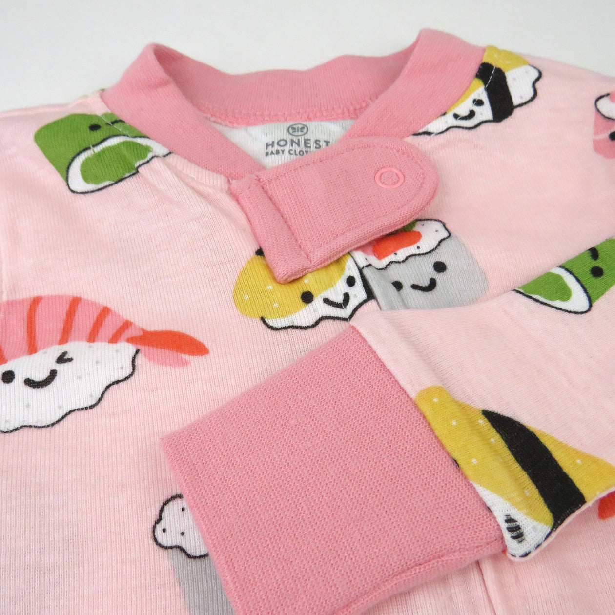 Organic Cotton Fun Foods Pajamas, Sushi