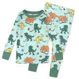 Go to slide 13, Organic Cotton Celebration Pajamas, Dino Mite Athlete Eggs