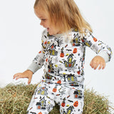 Go to slide 11, Organic Cotton Celebration Pajamas, Haunted House