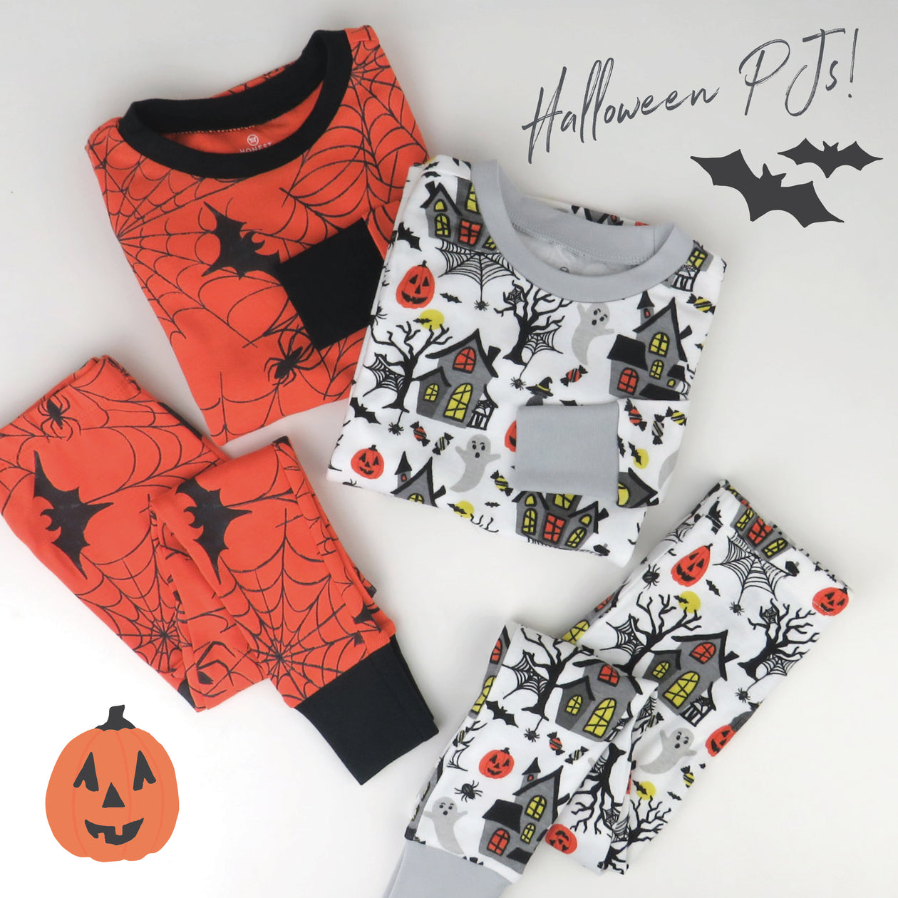 Organic Cotton Celebration Pajamas, Haunted House