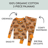 Go to slide 12, Organic Cotton Fun Foods Pajamas For Babies & Toddlers, Pie Party