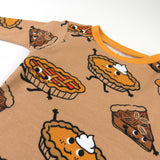 Go to slide 15, Organic Cotton Fun Foods Pajamas For Babies & Toddlers, Pie Party