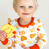 Go to slide 1, Organic Cotton Celebration Pajamas, Junk Food Lover