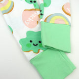 Go to slide 16, Organic Cotton Celebration Pajamas, Shamrock Sweetness