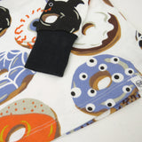 Go to slide 14, Organic Cotton Fun Foods Pajamas For Babies & Toddlers, Spoo-oo-keey Donuts