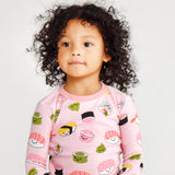 Go to slide 3, Organic Cotton Fun Foods Pajamas, Sushi