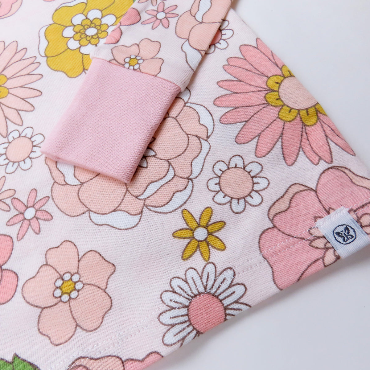 Rainbow Bliss Organic Cotton Baby Pajama