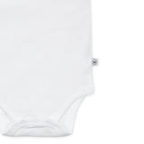Go to slide 6, 5-Pack Honestly Pure Organic Cotton Short Sleeve Bodysuits, Bright White