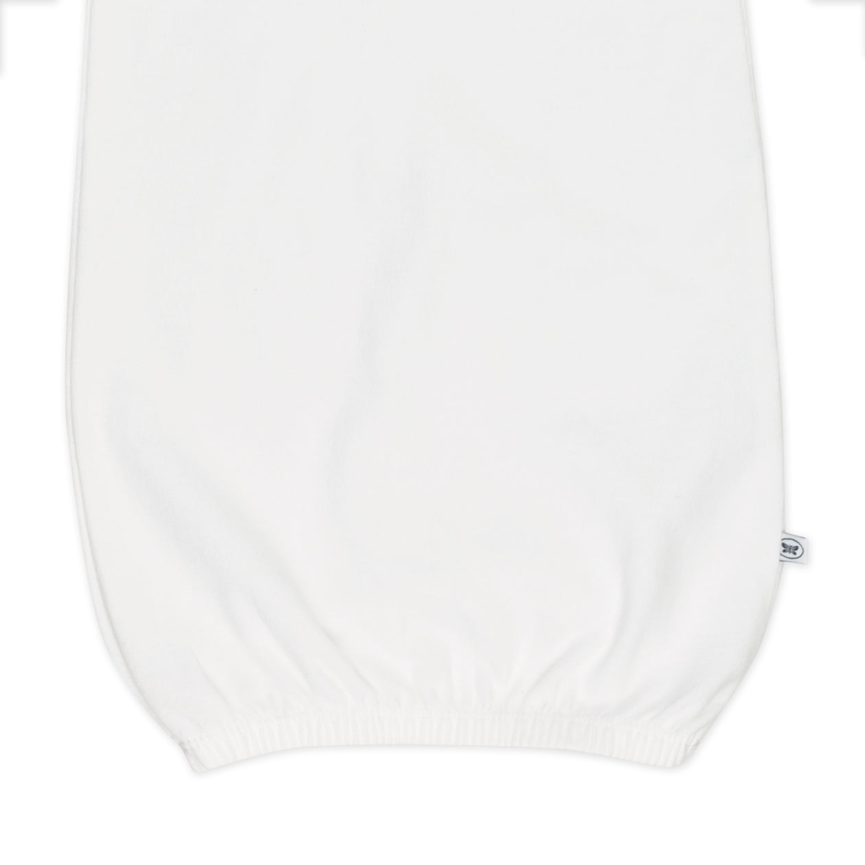 2-Pack Organic Cotton Sleeper Gowns, Bright White
