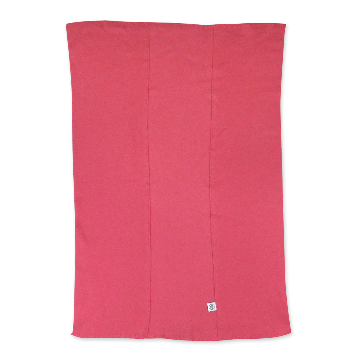 10-Pack Organic Cotton Knit Tri-fold Burp Cloths, Rainbow Pink Gems