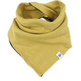 Go to slide 6, Multipack Organic Cotton Reversible Bandana Bib Burp Cloths, 10-Pack Rainbow Blue Gems