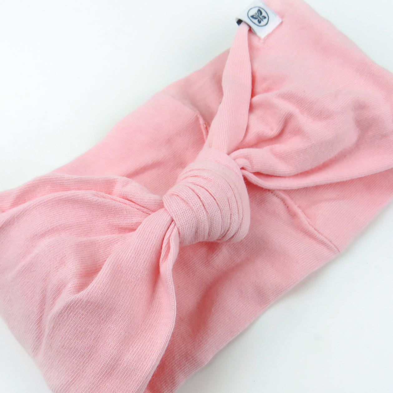 10-Pack Organic Cotton Knotted Headbands, Rainbow Pink Gems