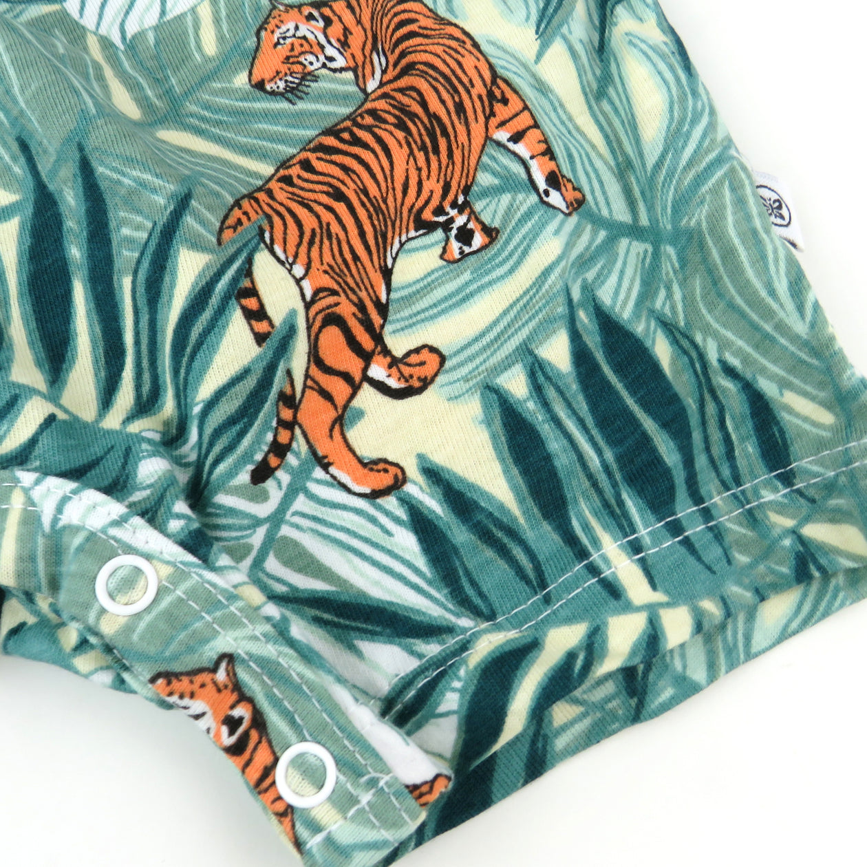 3-Piece Tank Bubble Bodysuit, Romper and Headband Set, Tiger Time