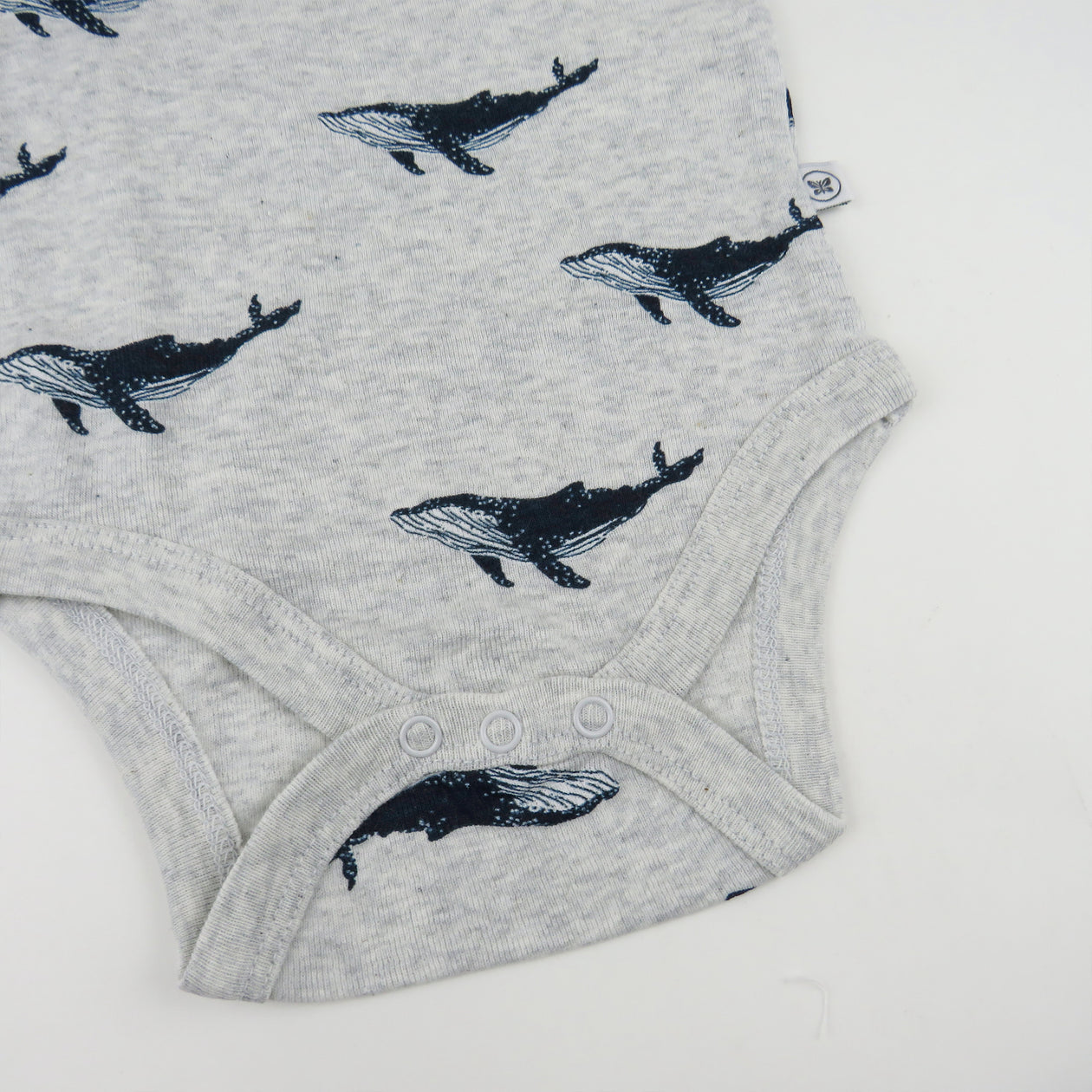 5-Pack Organic Cotton Short Sleeve Bodysuits, Seaside Fun