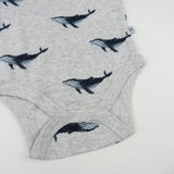 Go to slide 4, 5-Pack Organic Cotton Short Sleeve Bodysuits, Seaside Fun