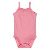 Go to slide 2, 5-Pack Organic Cotton Cami Bodysuits, Pink Ombre