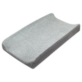 Go to slide 1, Organic Cotton Baby Terry Changing Pad Cover, Gray Heather
