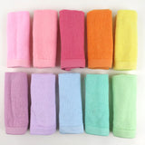 Go to slide 2, EVERYDAY EASY 10-Pack Organic Cotton Washcloths Gift Set, Rainbow Pinks
