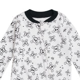 Go to slide 3, Organic Cotton Sleep & Plays, Tossed Skulls