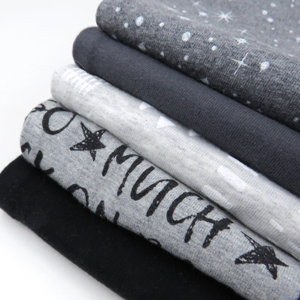 5-Pack Organic Cotton Leggings, Pattern Play
