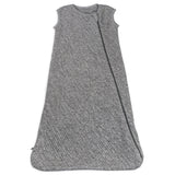 Go to slide 2, Organic Cotton Matelasse Wearable Blanket, Gray Heather