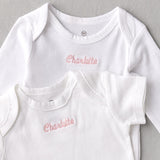 Go to slide 5, 10-Pack Organic Cotton Short Sleeve Bodysuits, Bright White