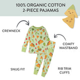 Organic Cotton Celebration Pajamas, Taco Time
