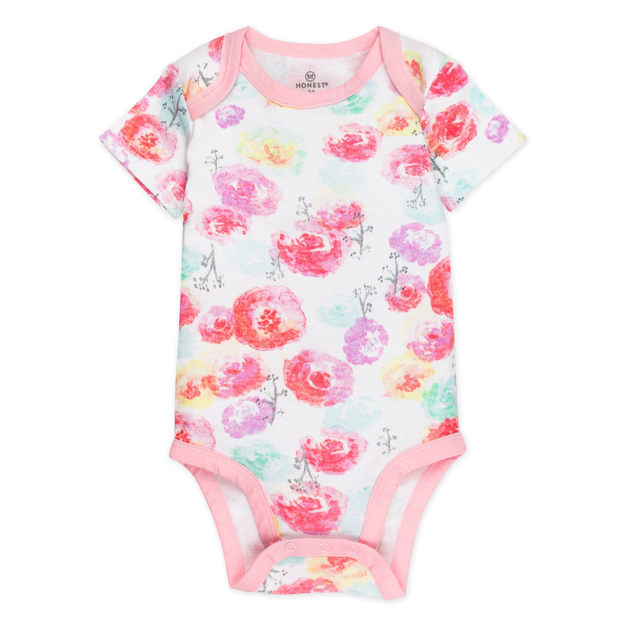 5-Pack Organic Cotton Short Sleeve Bodysuits | Honest Baby Clothing