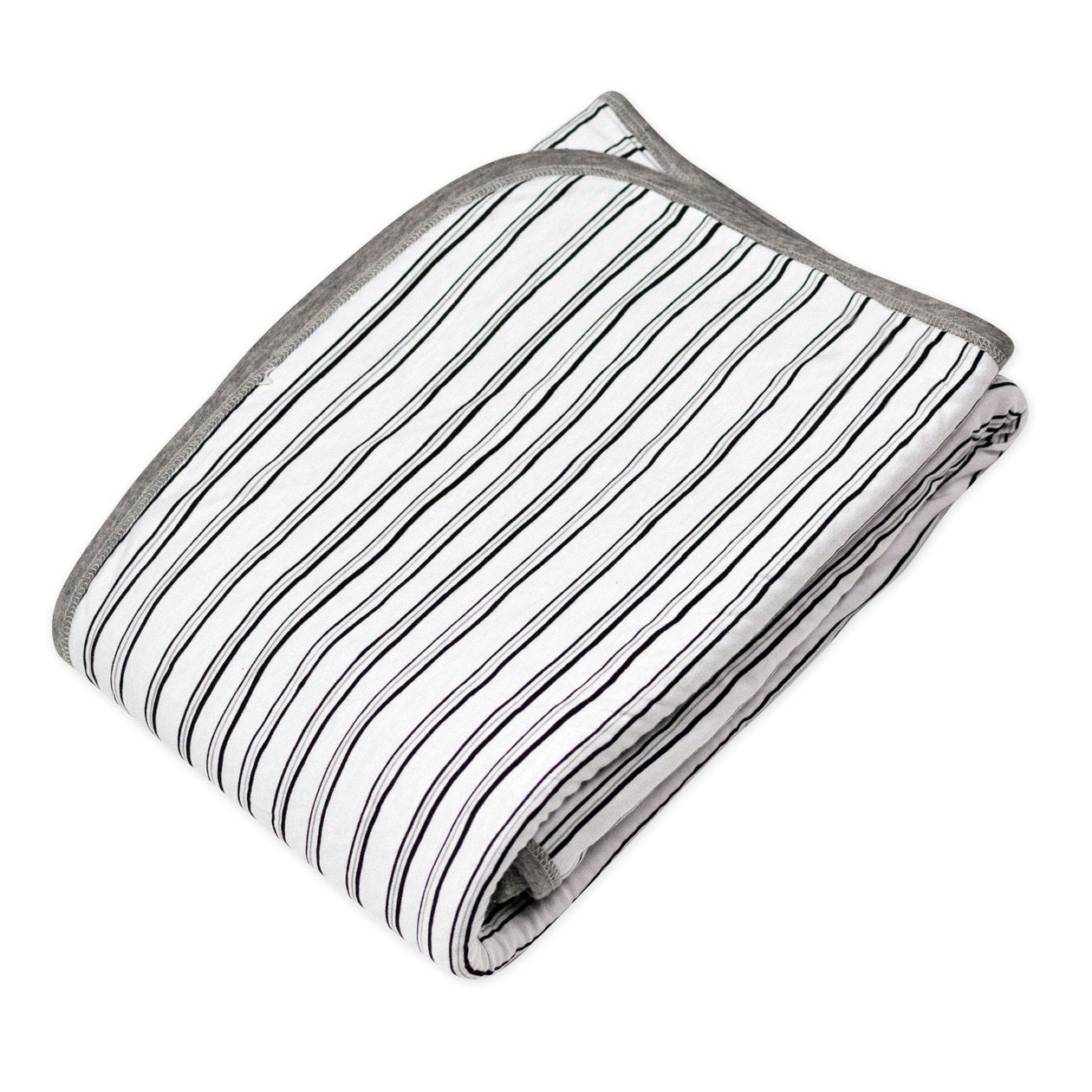 Organic Cotton Matelasse Reversible Receiving Blanket, Sketchy Stripe