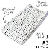 Organic Cotton Changing Pad Cover, Pattern Play Featured