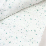 Organic Cotton Swaddle Blanket, Twinkle Star Sage