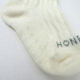 Cable Knit Knee Sock with Bow, Ivory