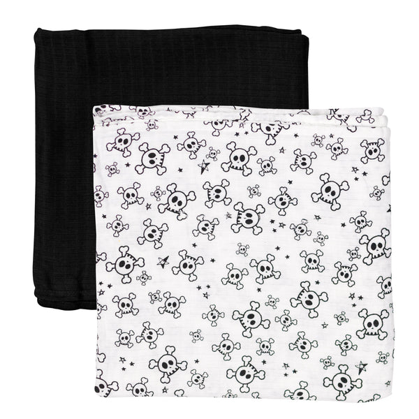 2-Pack Organic Cotton Swaddle Blankets