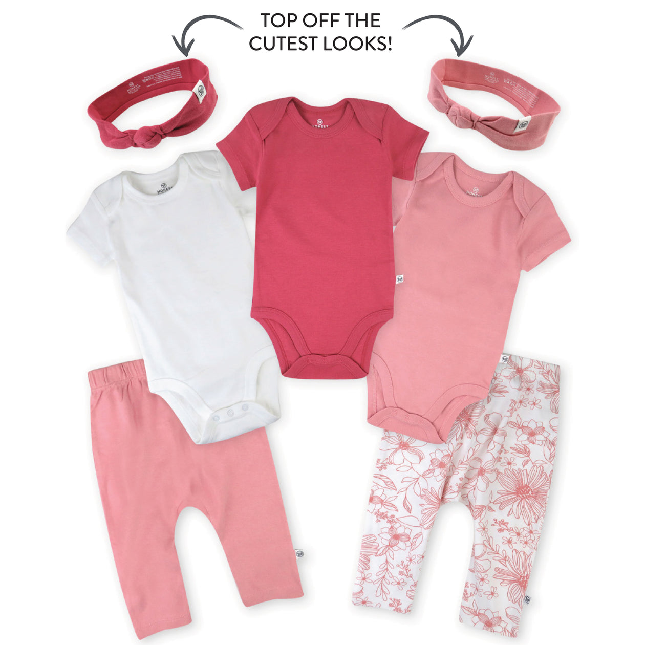 2-Pack Organic Cotton Headbands