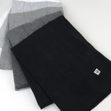 5-Pack Organic Cotton Knit Tri-fold Burp Cloths, Gray Ombre