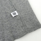 5-Pack Organic Cotton Knit Tri-fold Burp Cloths, Gray Ombre