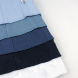 5-Pack Organic Cotton Knit Tri-fold Burp Cloths, Ombre Blues