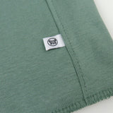 5-Pack Organic Cotton Knit Tri-fold Burp Cloths, Sage Ombre