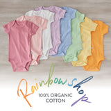 Create Your Own Rainbow Bodysuit Pack, Pastel Green