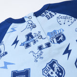 Raglan Coverall, Dino Prep Academy Blue