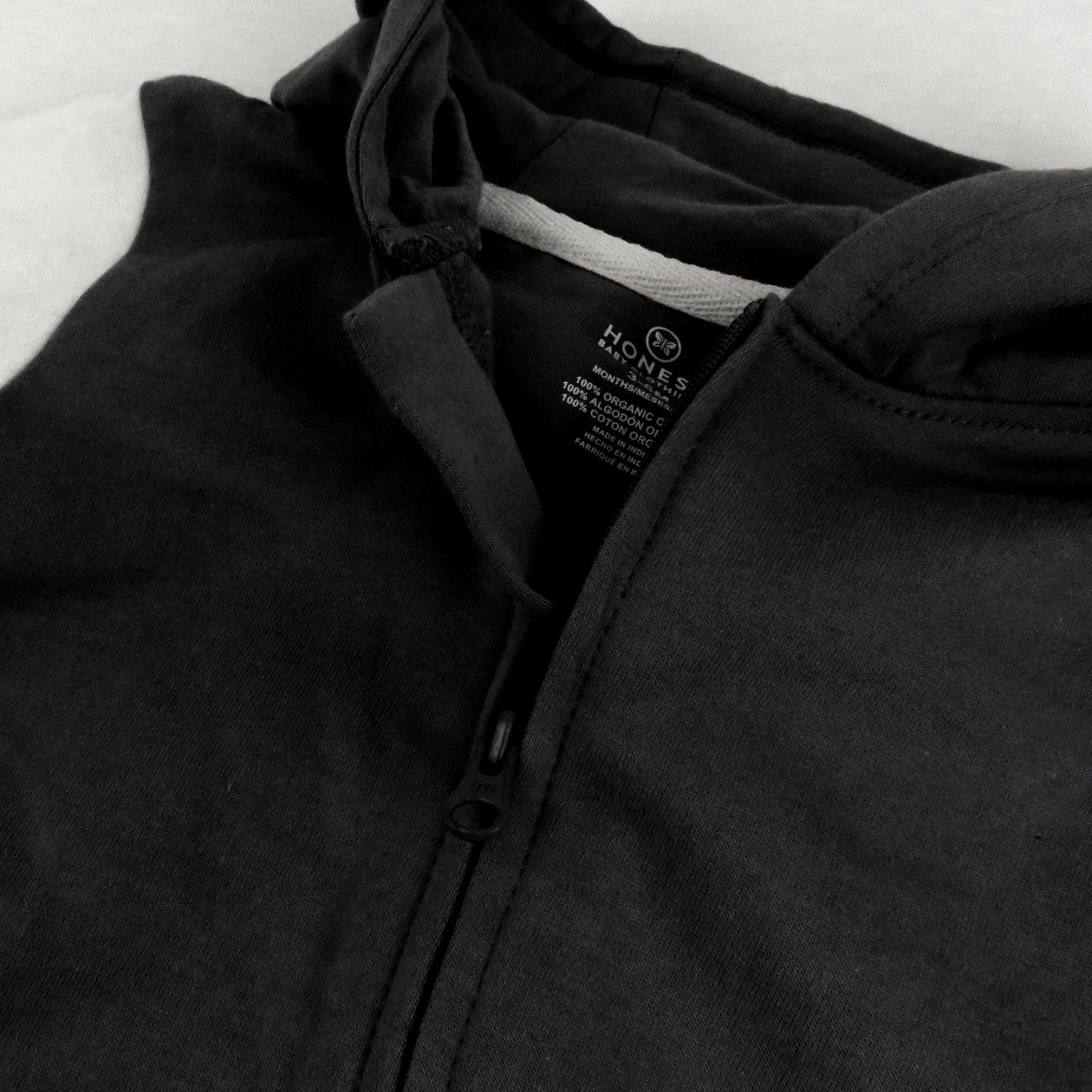 Hoodie Coverall Team Varsity, Black