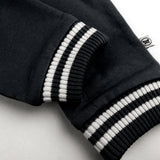 Go to slide 6, Hoodie Coverall Team Varsity, Black