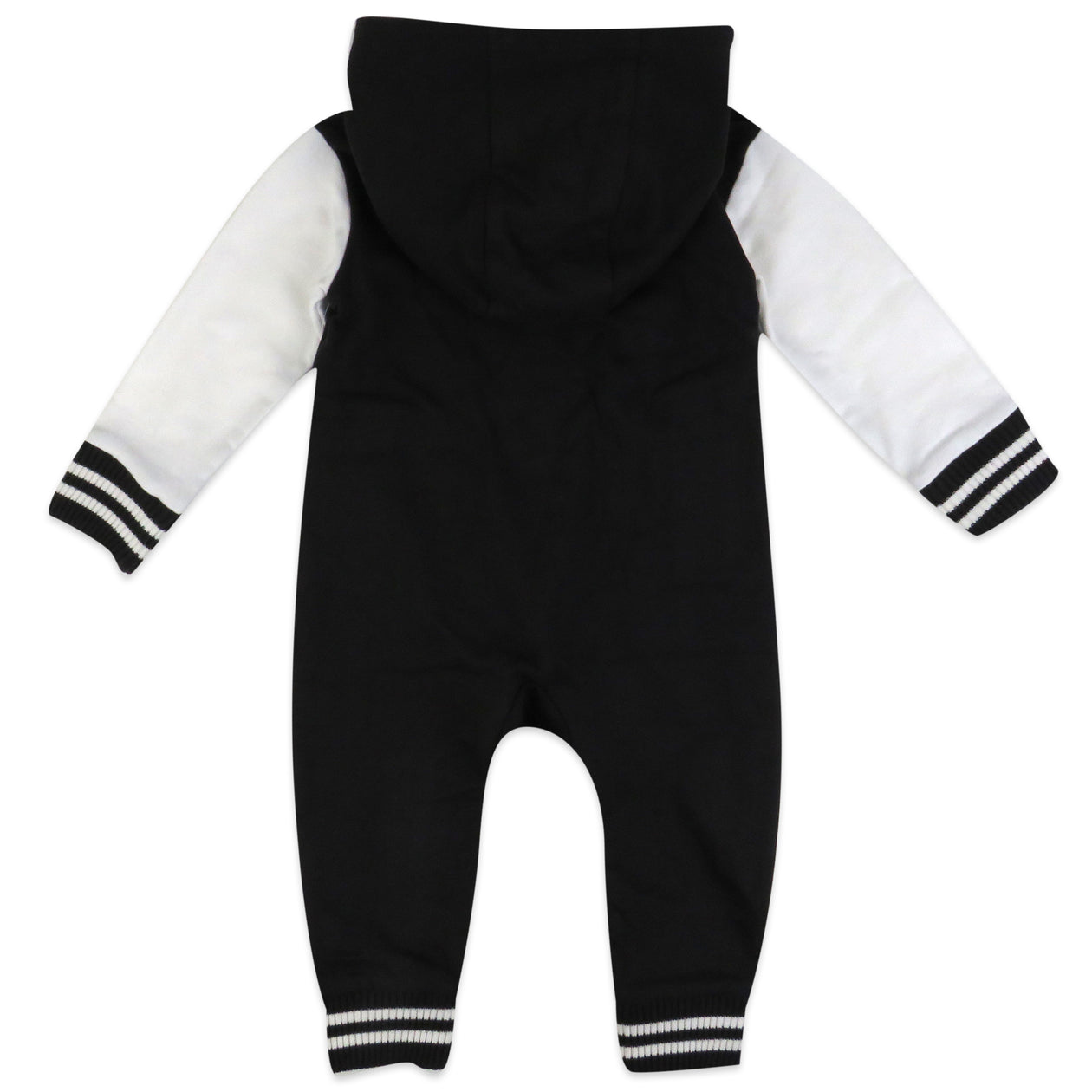 Hoodie Coverall Team Varsity, Black