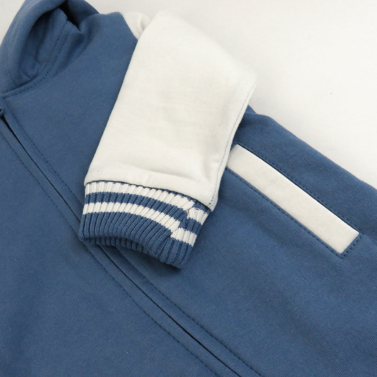 Hoodie Coverall Team Varsity, Collegiate Blue