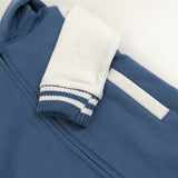 Go to slide 4, Hoodie Coverall Team Varsity, Collegiate Blue
