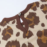 Go to slide 4, Chest Ruffle Coverall, Purr-fect Cheetah Neutral