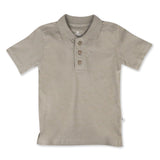 Short Sleeve Polo T-Shirt, Khaki