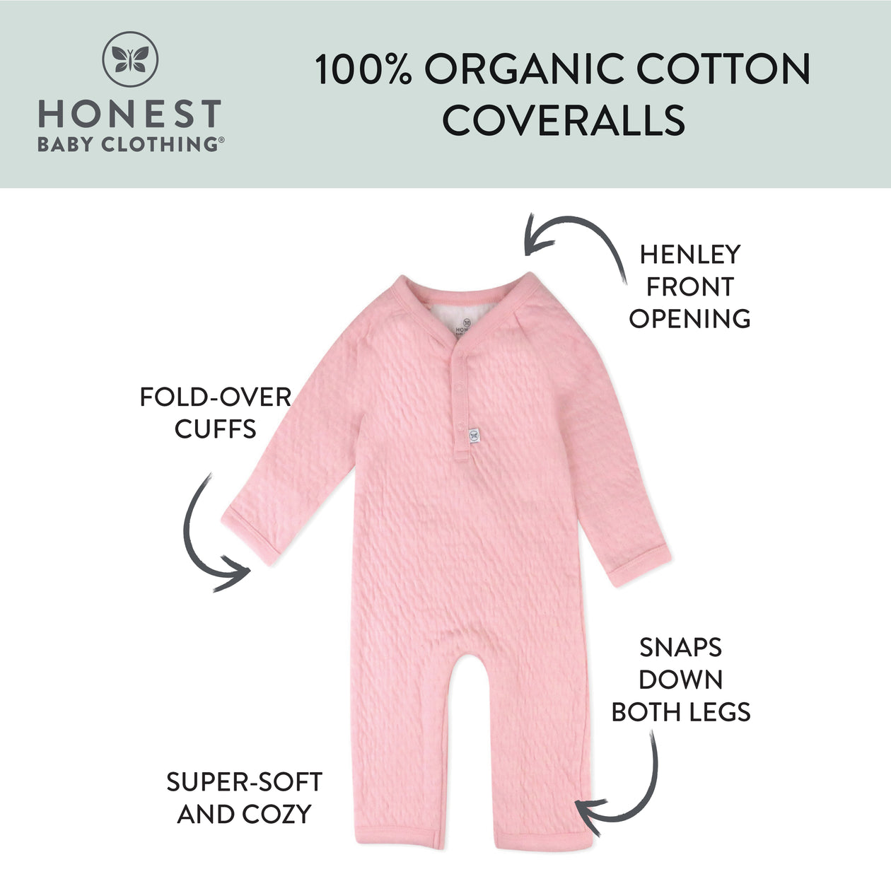 Center Snap Coverall